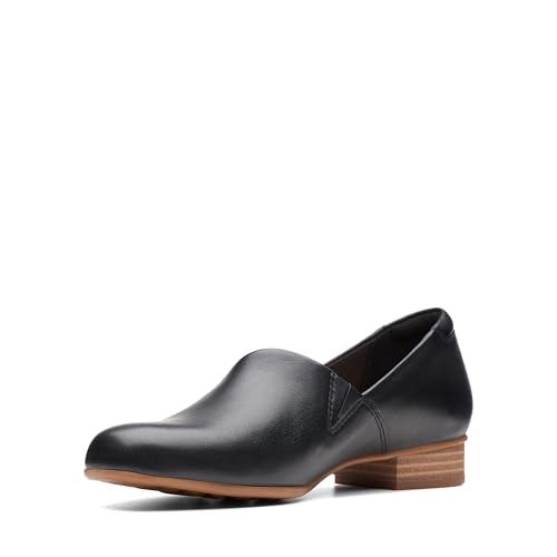 clarks حذاء كلاركس النسائي جوليت بالم، جلد أسود، 9 M US - Image 5