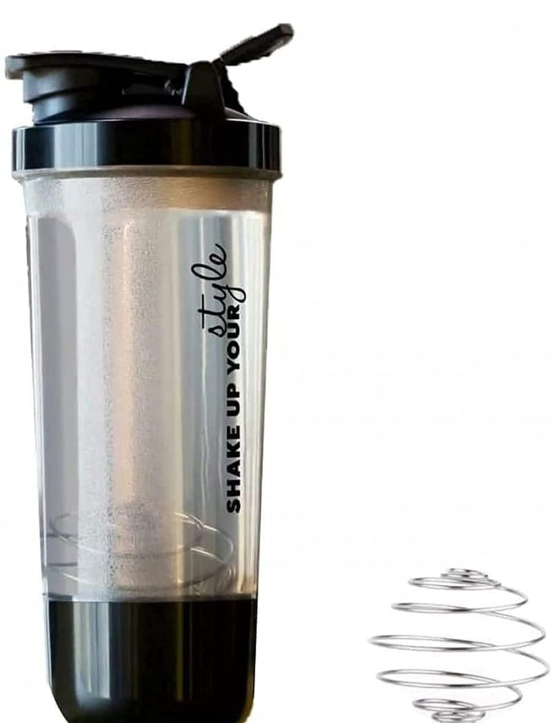 XML Water and Shaker Bottle for Men Women at Gym Cycling Walking Protein Shake Gym Sipper Bottle (600 ML) - Image 1
