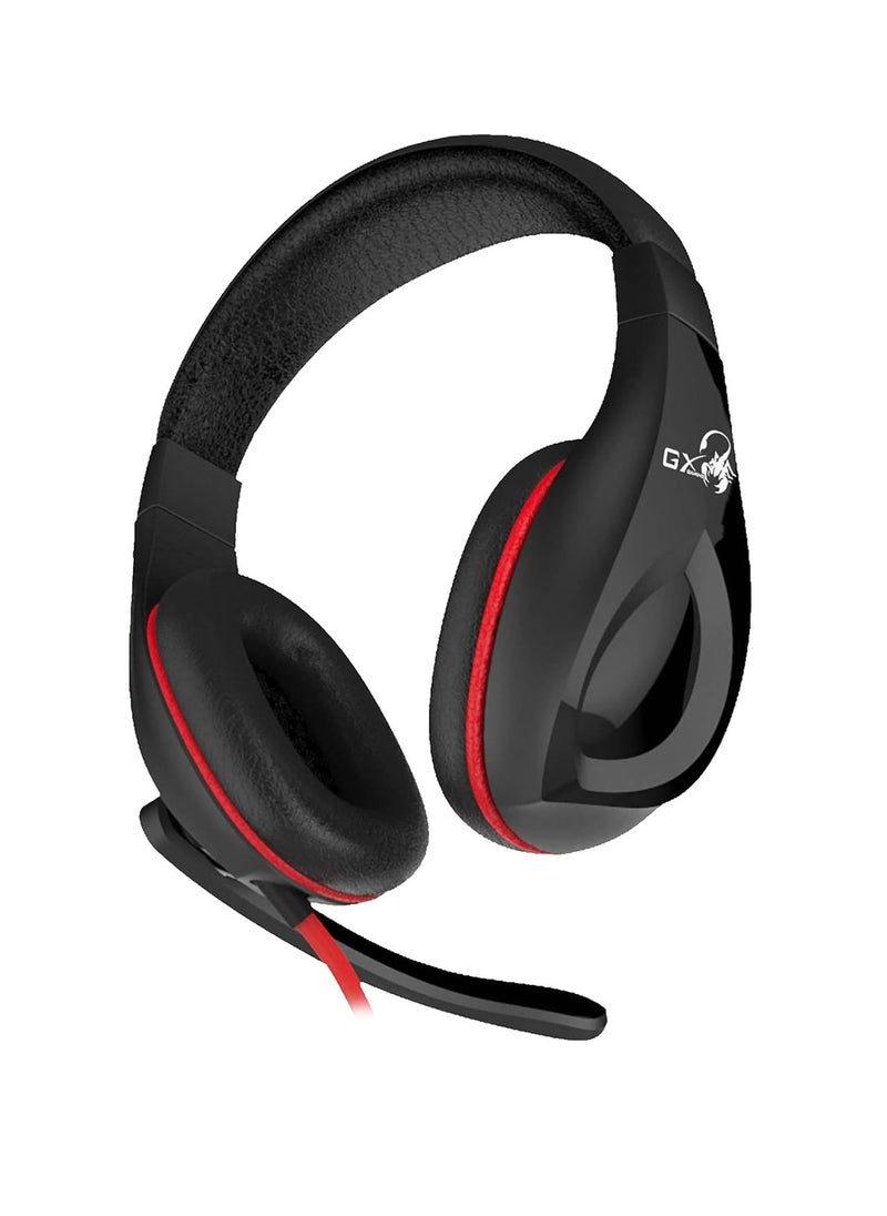 Genius GX Gaming Headset Over Ear, Black - HS-G560