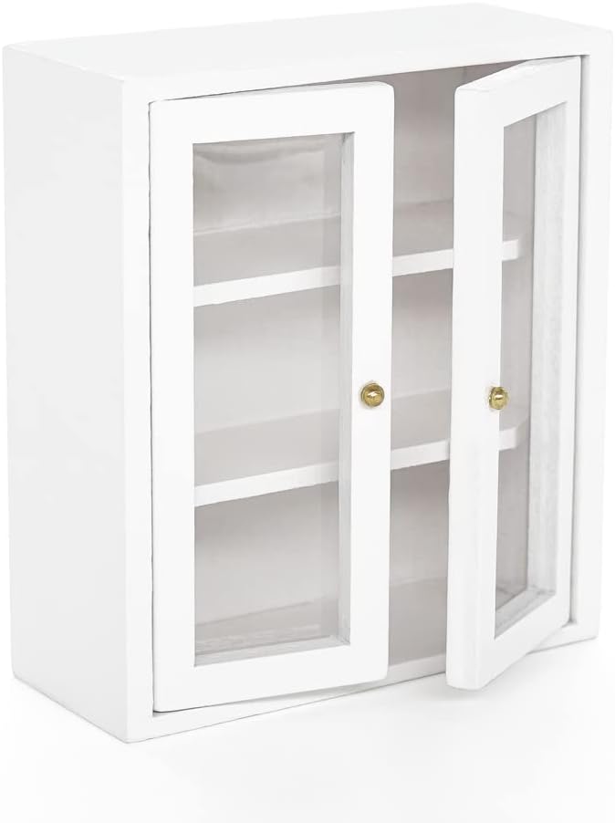 Odoria 1/12 Miniature Kitchen Upper Cabinet Dollhouse Furniture Accessories - Image 4