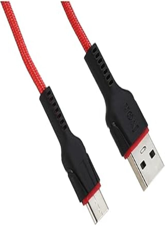 IVON Ivon kx2078 usb type-c charge and data cable for samsung phone - red 
