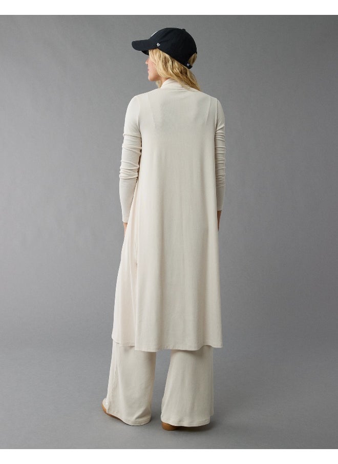 American Eagle - AE Open Front Duster Cardigan - Image 1