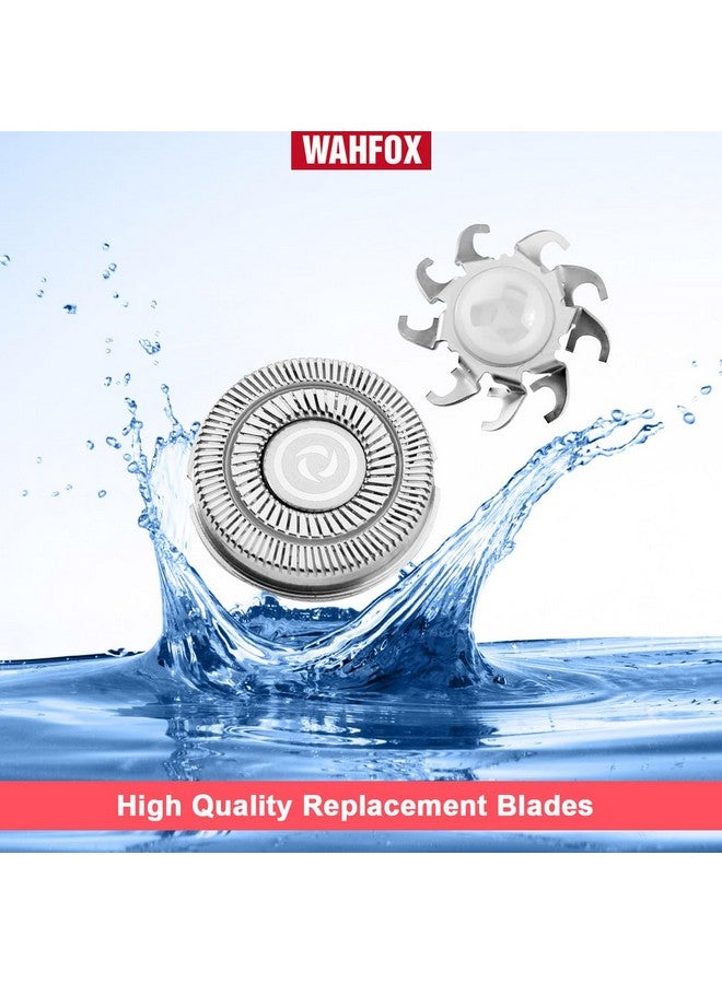 WAHFOX 4 Pcs Shaver Replacement Blades For Skull Shaver Pitbull Replacement Blades For Carver Pitbull Gold Pro/Platinum Pro/Silver Pro Pitbull Gold Replacement Heads - Image 5