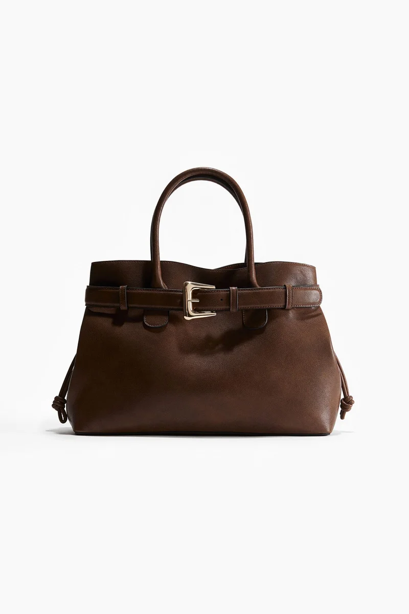 اتش اند ام Belt-detail tote bag