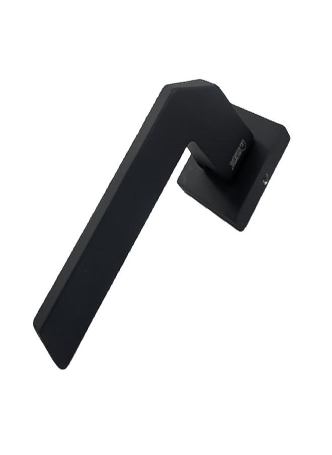 AHRAM Al-Ahram Rosette Cylinder Door Handle Set Sicuro Flusso Square - Black  - Image 2