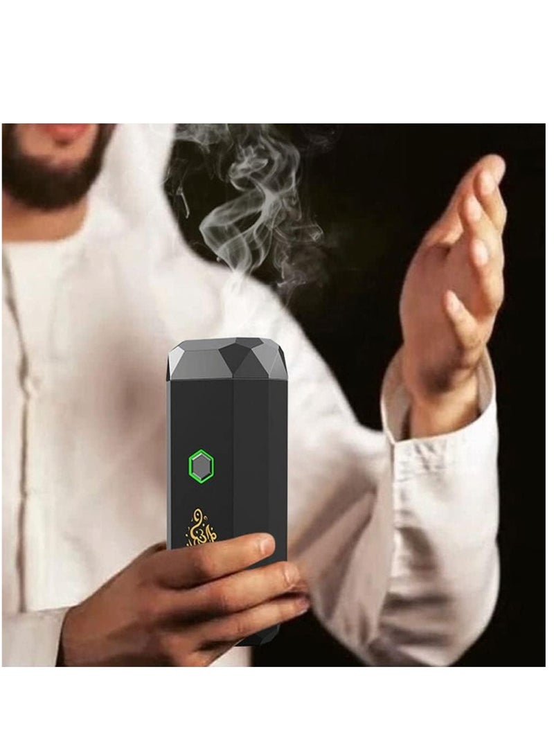 Bukhoor موقد بخور محمول كبير B15 بتصميم USB Type-C للطاقة - Image 2