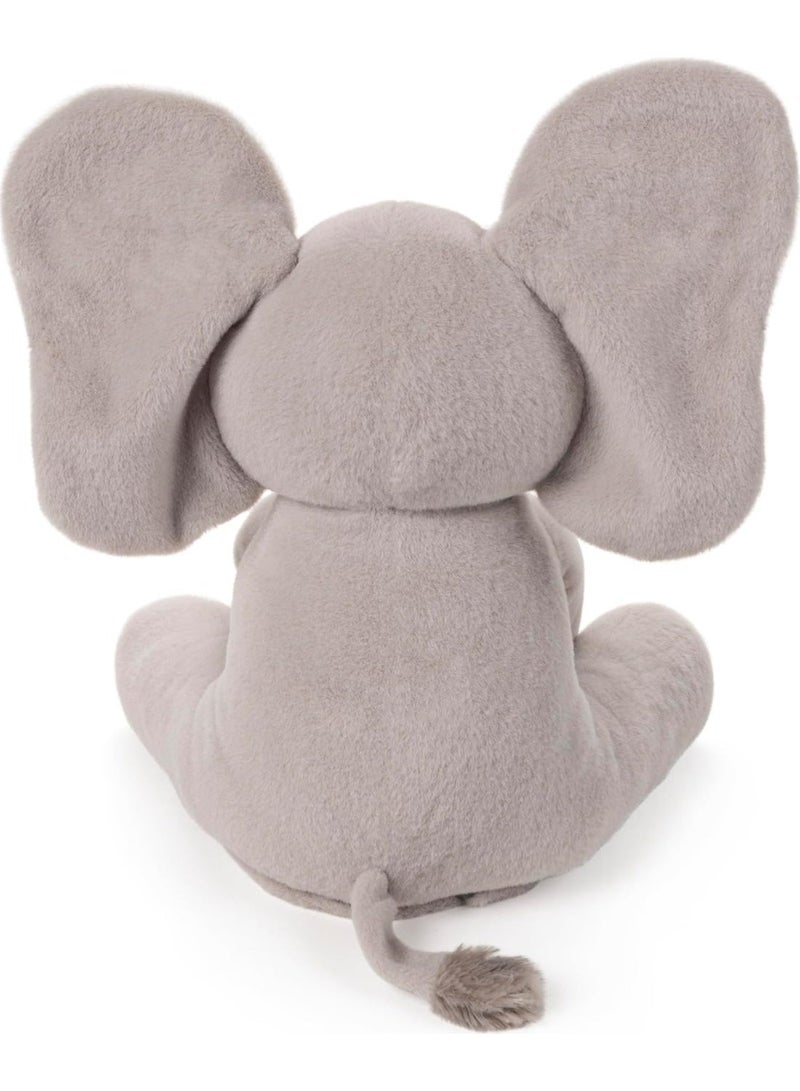 غاند GUND Animated Flappy the Elephant Stuffed Animal Plush, Grey, 30.5 cm - Image 4
