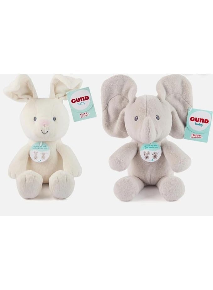 GUND Peek-A-Boo Asst. 2 (Flappy & Flora) - Image 1