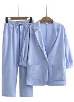 KUYING New Fashionable Women's Slim Fit Suit Set  - Image 1