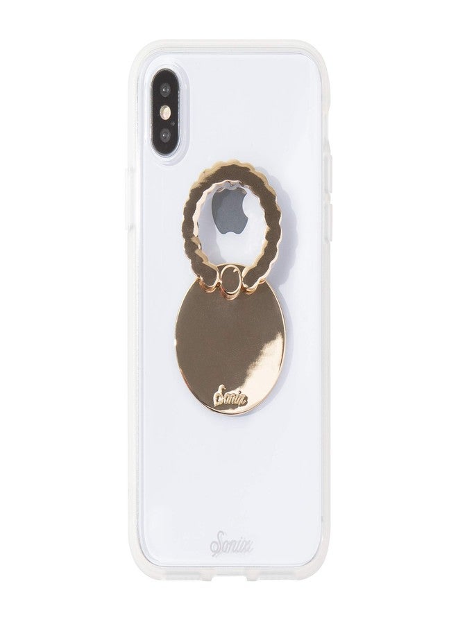 Sonix Embellished Crystal Rhinestone Phone Ring and Stand (Gold, Rainbow) - Image 3