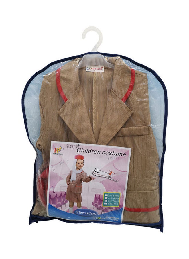 NIBEMINENT Stewardess Cosplay Costume  - Image 2