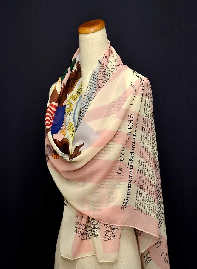 Universal Zone The Declaration of Independence Chiffon scarf - Image 2