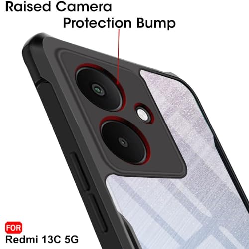 EITANSHA CREATION Back Cover for Redmi 13C 5G / Poco M6 5G | Shockproof Military Grade Protection | Back Case for Redmi 13C 5G - Image 3