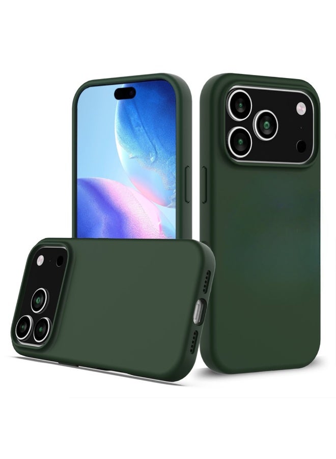 DUSALA iPhone 17 Pro Max Case Soft Silicone Slim Thin Protective Phone Cover with Inner Microfiber Lining For iPhone 17 Pro Max 6.9-inch - Image 1