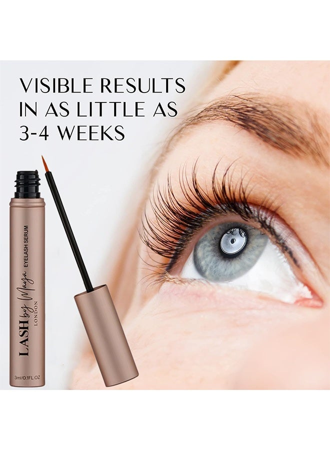 LASH BY MAYA Eyelash Growth Serum, Lash Boost Serum, For Longer, Fuller, Thicker Lashes - 3ml - Image 3