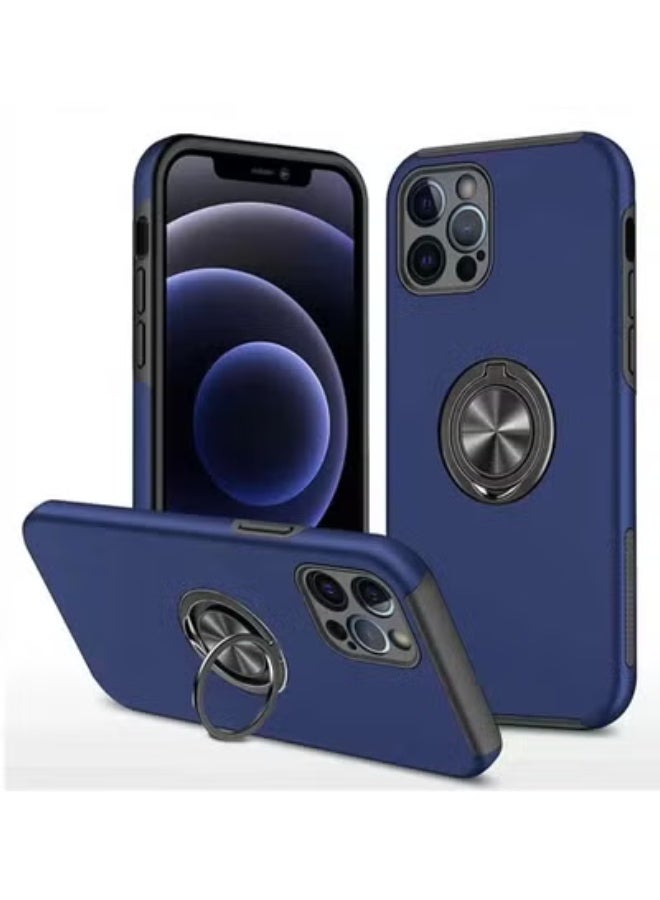 GULFLINK GULFLINK  Protective Case With Metal Rotating Ring Kickstand For iPhone 13 pro max