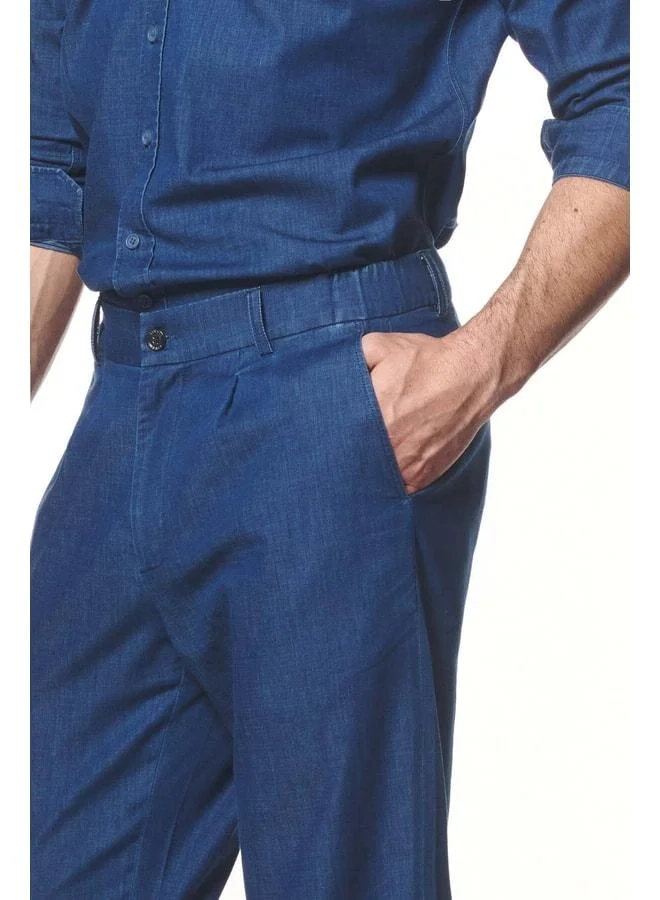 Liwali  Soft-Textured Light Denim Pants. for Men | Best Price UAE