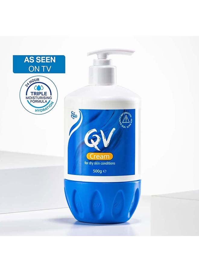 QV Moisturizing Cream Pack Of 2 500+500ml - Image 3