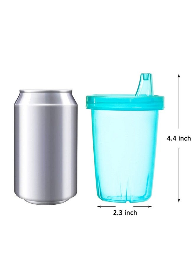 Youngever 7 Pack Kids Sippy Cups, Sippy Cups for Infant, Kids, Toddler, 7 Coastal Colors Sippy Cups - Image 2