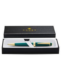 Cross Cross Bailey Light Polished Green Resin and GT Ballpoint Pen AT0742-12  - Image 3