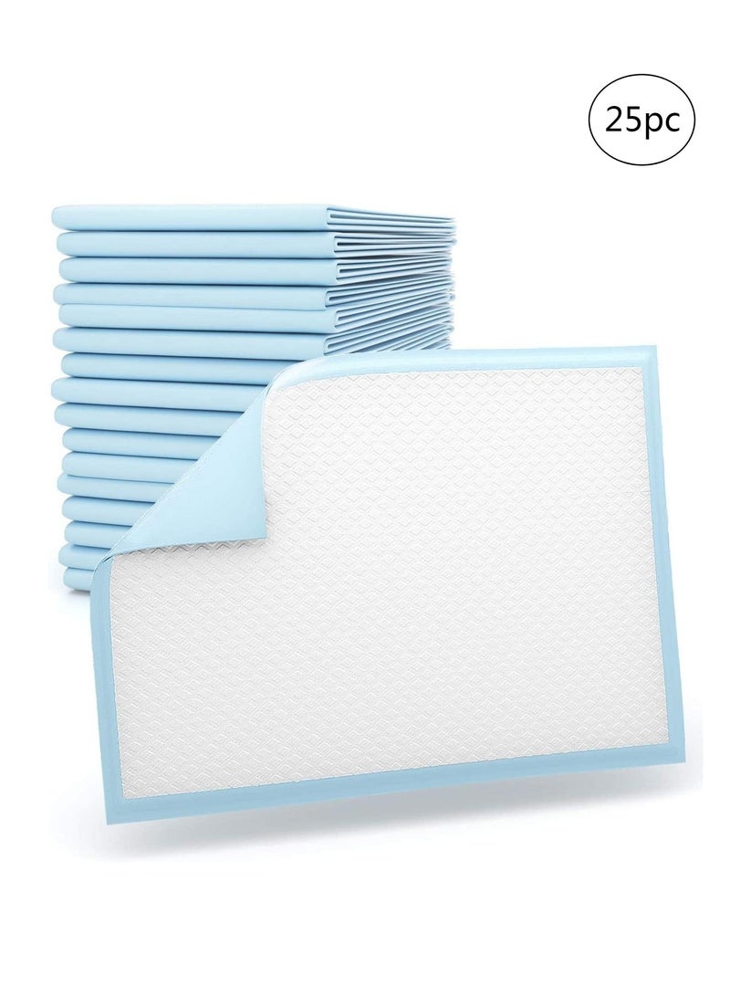 Generic Baby care 25 pieces of disposable urine pads, prenatal and postpartum universal, ventilated, waterproof and leak-proof, fast and dry hospital-grade nursing pads 60 x 90 cm  - Image 1