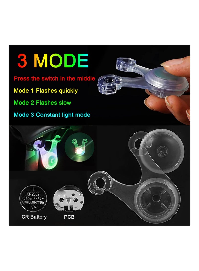 Y&D SYOSI Bike Silicone LED Tail Light, Cycling Balls Light Seat Back Egg Lamp Night Essential Waterproof Creative Warning for Bike, Car, Campsite(4 Psc)  - Image 3