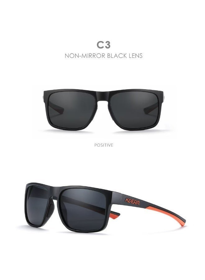 kdeam Unisex Polarized Sunglasses UV400 Outdoor Driving Fashion Sun Glasses For Men Women - Image 1