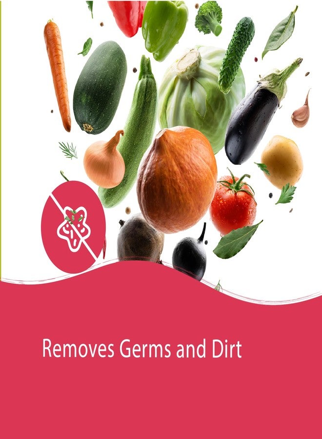 بابل نات ووش سائل غسيل الفواكه والخضراوات BubbleNut Wash (1000 مل)، عضوي، طبيعي، منظف خضراوات عشبي، مطهر لتنظيف الخضراوات - Image 5