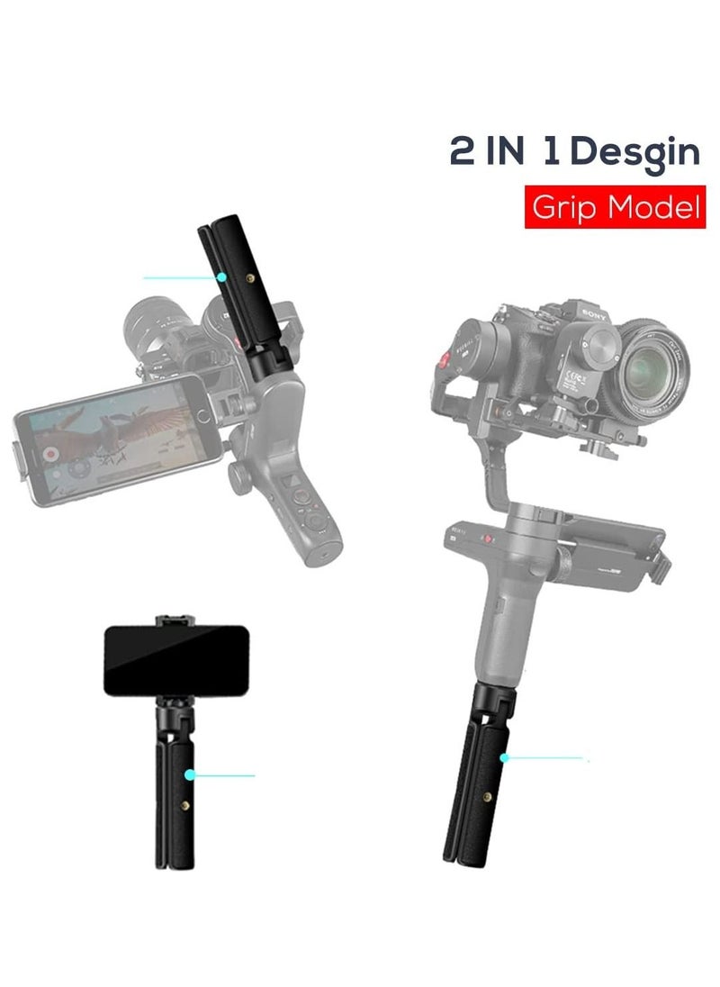 KASTWAVE - Extended Handle Grip/Tripod 2 in 1 for DJI Ronin-S, Zhiyun WEEBILLs, Zhiyun Crane, Desktop Tabletop Tripod Stand for DSLR Cameras - Image 1