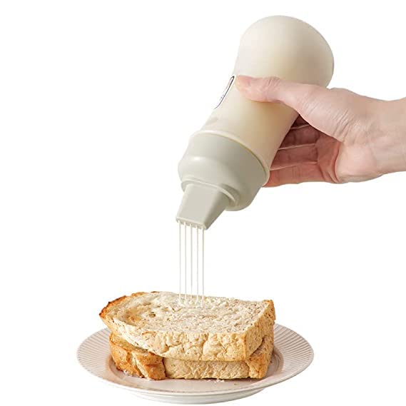 Yorten Squeeze Bottles for Sauces Refillable Condiment Porous Salad Dressing Container 5 Holes Ketchup Bottle Olive Oil Dispenser for Kitchen Use - Image 3