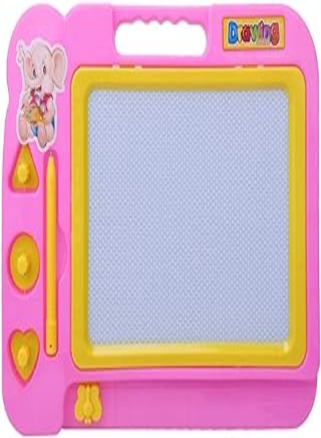 Drawing Board for Kids, Magnetic Whiteboard Early Childhood Learning Mat Sketch Block Writing Erasable Birthday Christmas Gift for Girls Boys(Pink)