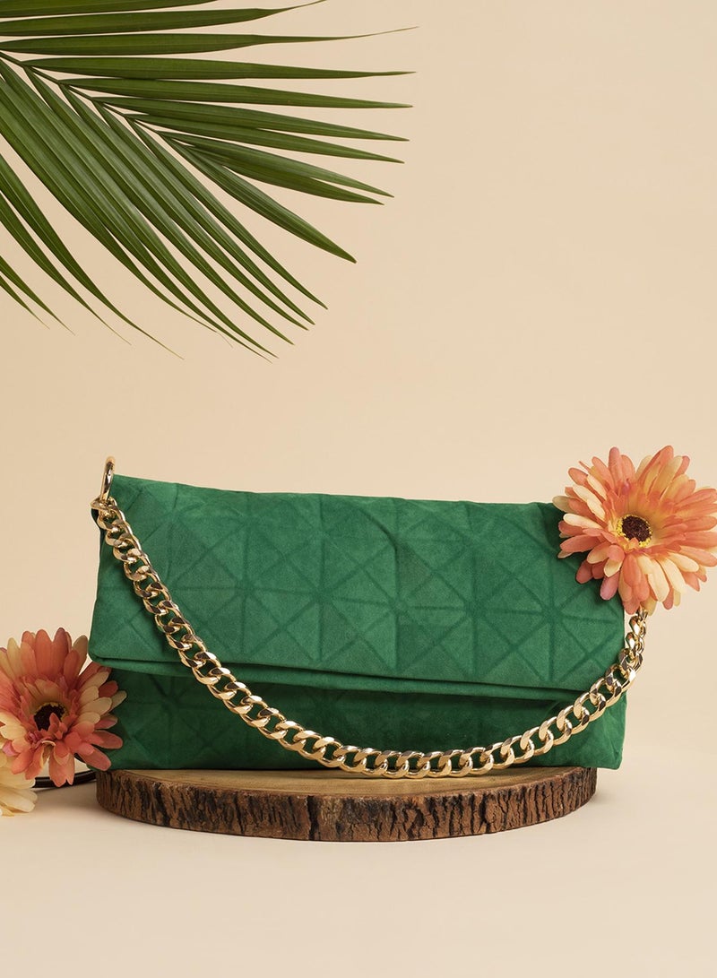 Jade Jewel Green Handbag