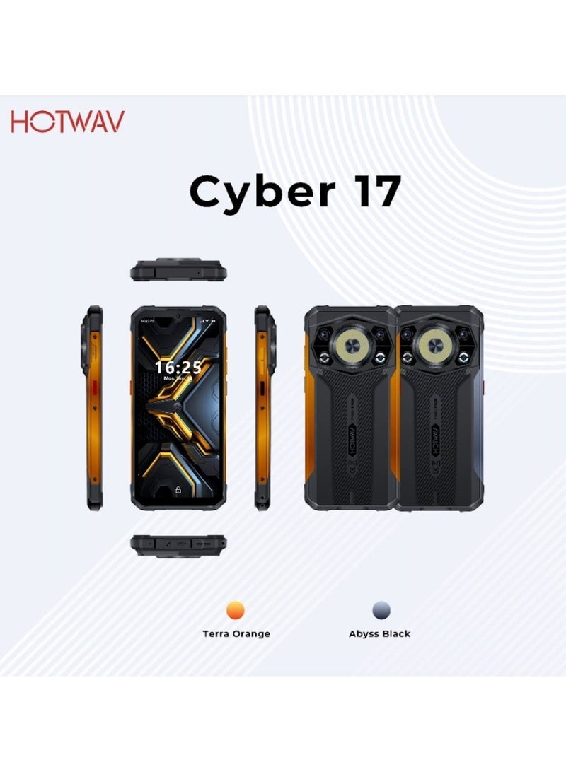 HOTWAV Cyber 17 Rugged Phone,6GB physical RAM (with up to 10GB of virtual RAM expansion) 128GB of internal ROM storage - Image 3