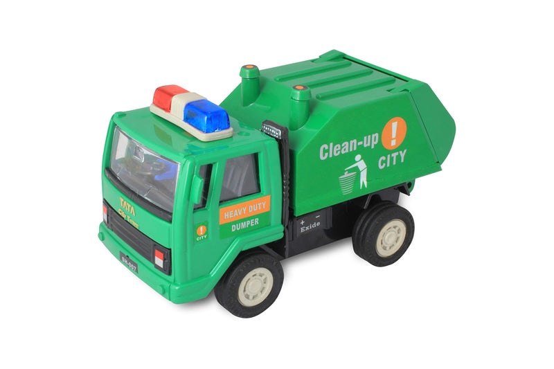 Shinsei Plastic Clean-up Toy Truck, Pack Of 1, Green - Image 1