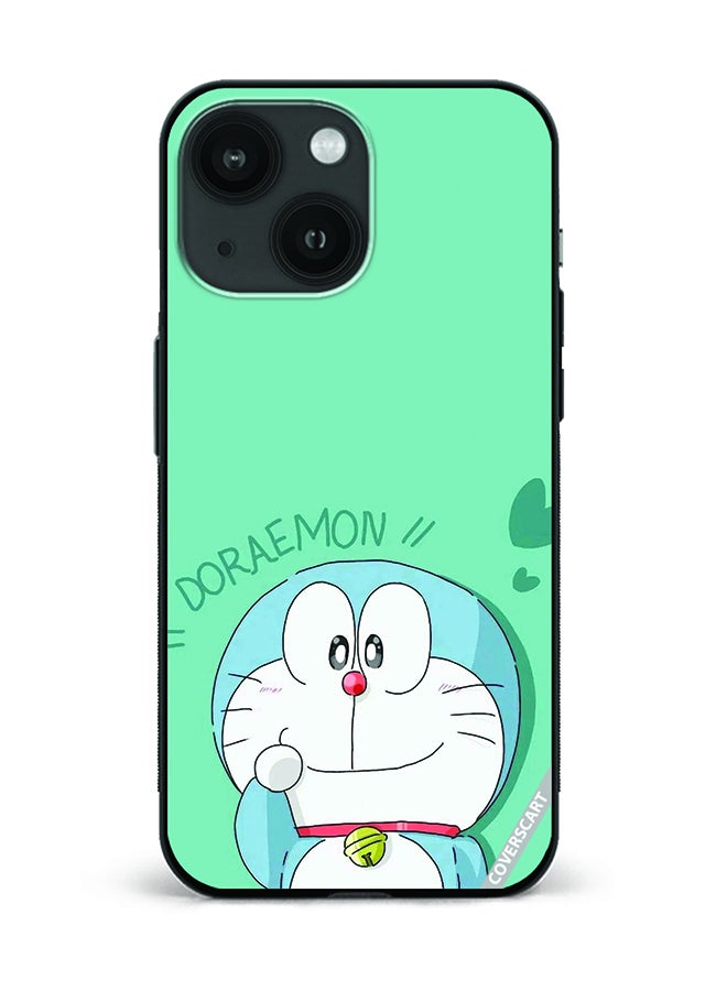 COVERSCART Protective Case Cover For Apple iPhone 14 Doraemon Design Multicolour