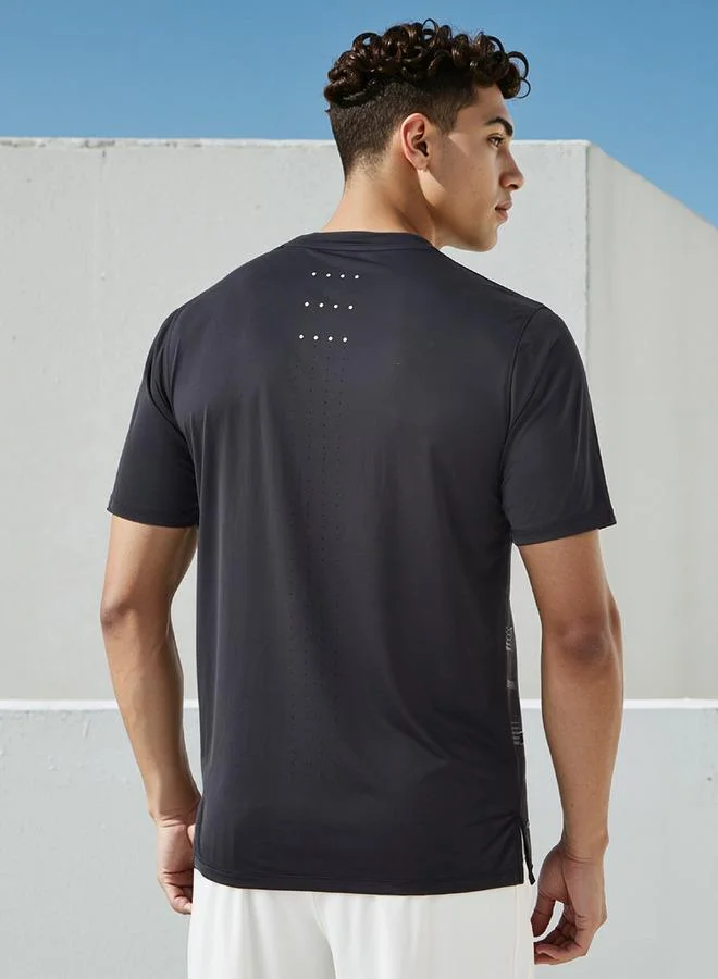 ADOT by Splash Textured Performance T-shirt
