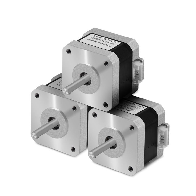 محرك خطوي Nema 17 17HS3401S 3 قطع لطارد الطابعة ثلاثية الأبعاد 12 فولت 24 فولت 4 أسلاك - Image 5