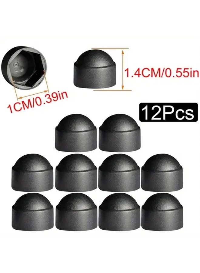 Plastic Screw Protection Caps for Bolts 12mm M12 - Image 2