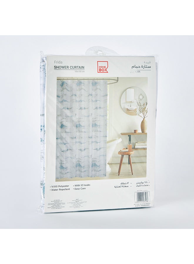 هوم بوكس ستارة حمام أماره بوليستر مع 12 خطاف 180 × 180 سم - Image 5