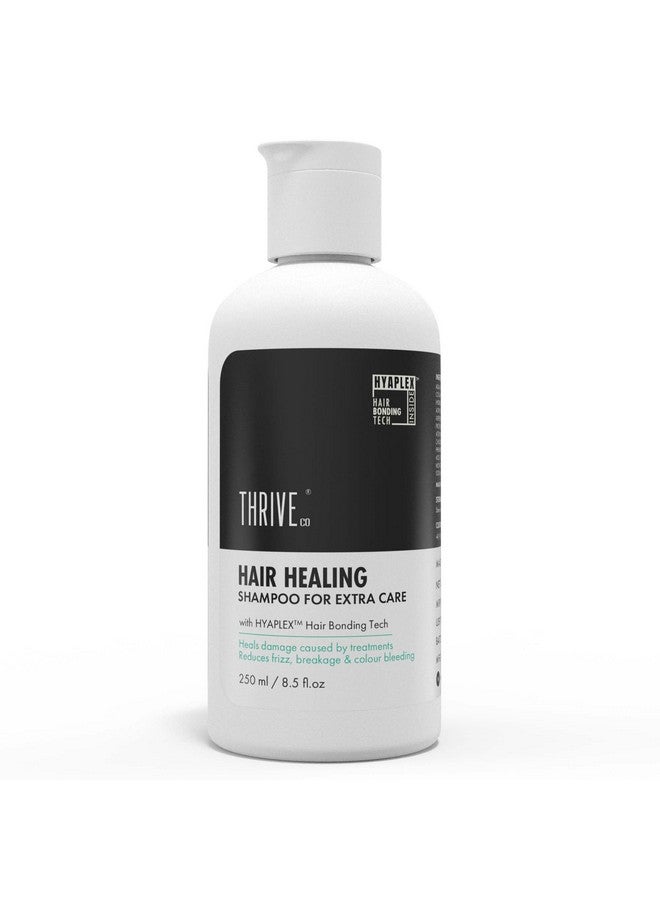 THRIVECO Hair Healing Shampoo, Heals Damaged Caused By Treatment, Reduces Frizz & Breakages, With Hyaplex Hair Bonding Tech. For Both Men & Women - 250 Ml - Image 1