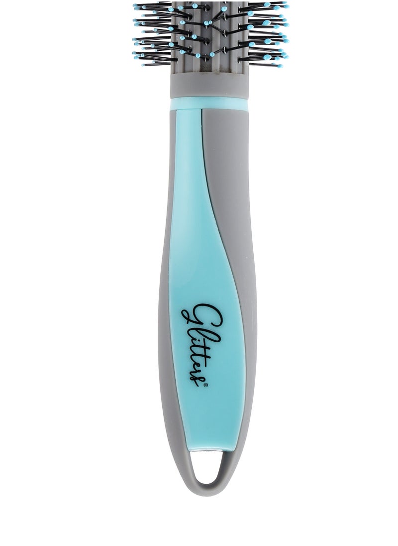 Glitters - Curling Striaght Hair Brushes Round Head Professional Styles Anti Static - Image 1