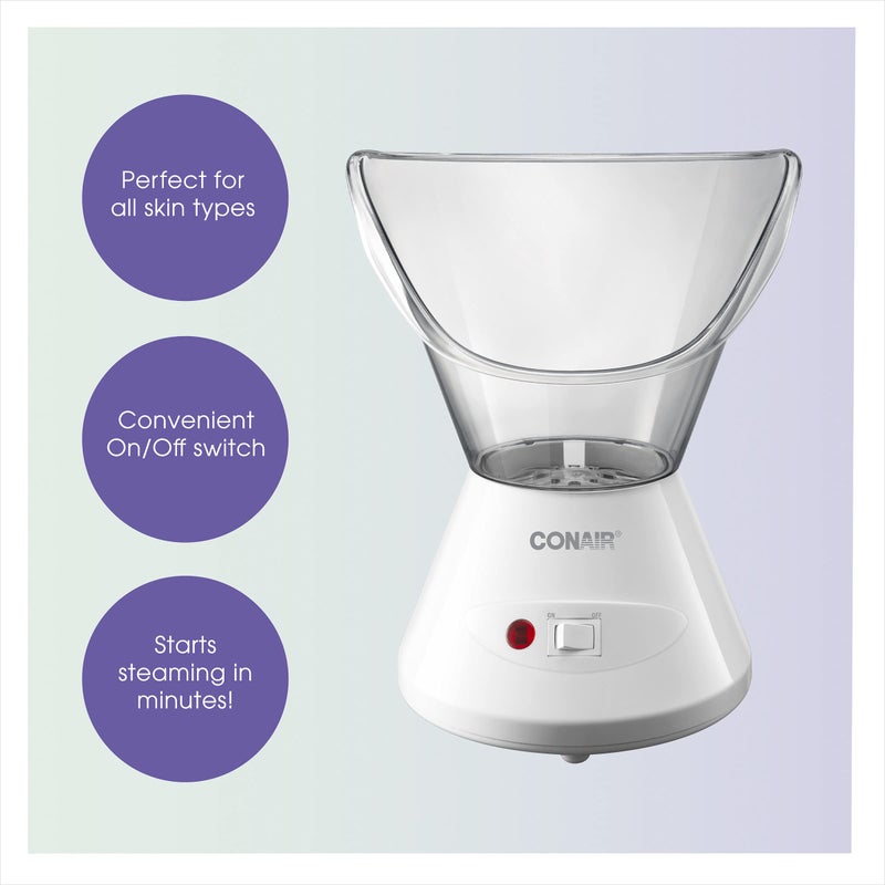CONAIR True Glow by Conair Facial Steamer - Face Steamer for Facial Deep Cleaning - Home Facial Spa - Image 5