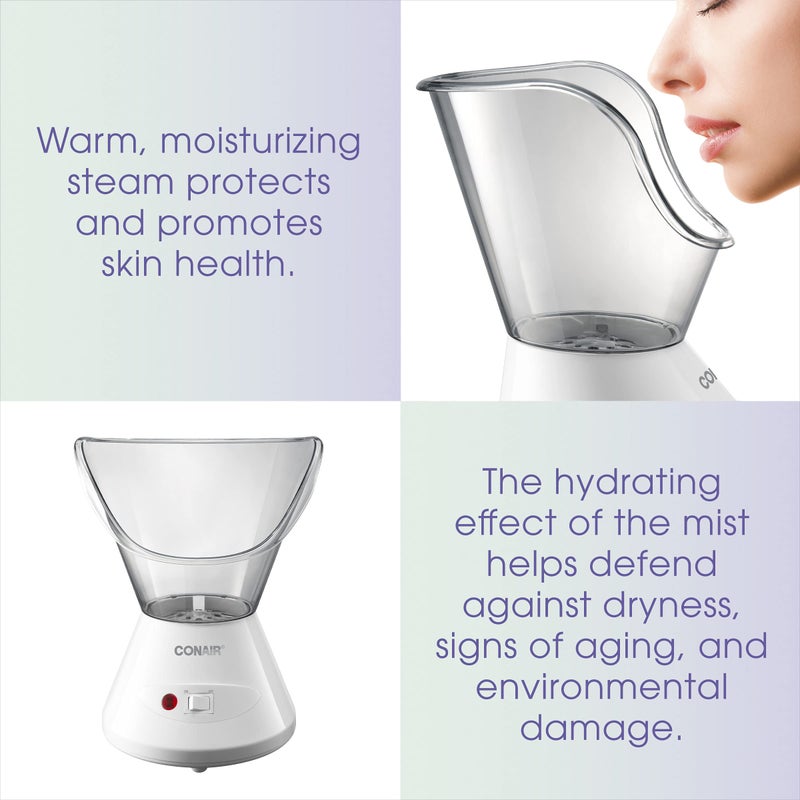 CONAIR True Glow by Conair Facial Steamer - Face Steamer for Facial Deep Cleaning - Home Facial Spa - Image 4