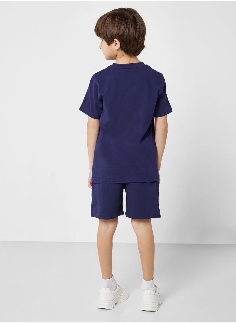 Pac-Man Private Label - Boys Pac Man Printed T-Shirt And Shorts Set - Image 1