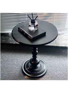 Generic SUPAAR Home Side Tables for Small Spaces, Couch Arm Tray Table for Living Room, Bed, Sofa. End Table Anti-Rust waterproof End Table Anti-Rust waterproof (big black)  - Image 1