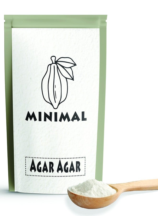 Minimal Agar Agar Powder (China Grass Powder) 50g Professional-Grade Plant-Based Gelatin Alternative, Ideal for Veg Jelly and Vegan Cheese) - Image 1