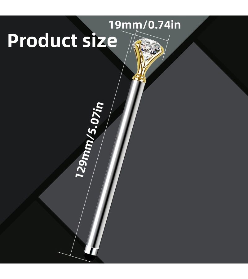 Golden Color Stylus Pens Compatible for Mobile Phones Tablets Capacitive Touch Screen Handwriting Painting Pen - Image 2