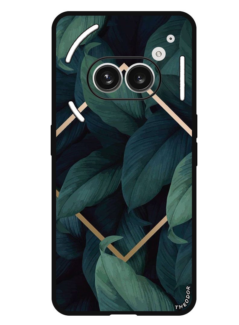 Theodor Protective Case Anti Scratch Shock Proof Bumper Cover For Nothing Phone (2A) Plus - Nothing Phone (2A) Leaves with frame - Image 1