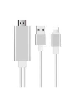 joyzzz USB Cable HD1080P Adapter to HDMI HDTV Lightning Digital AV Cable for iPhone iPad iPod  - Image 1