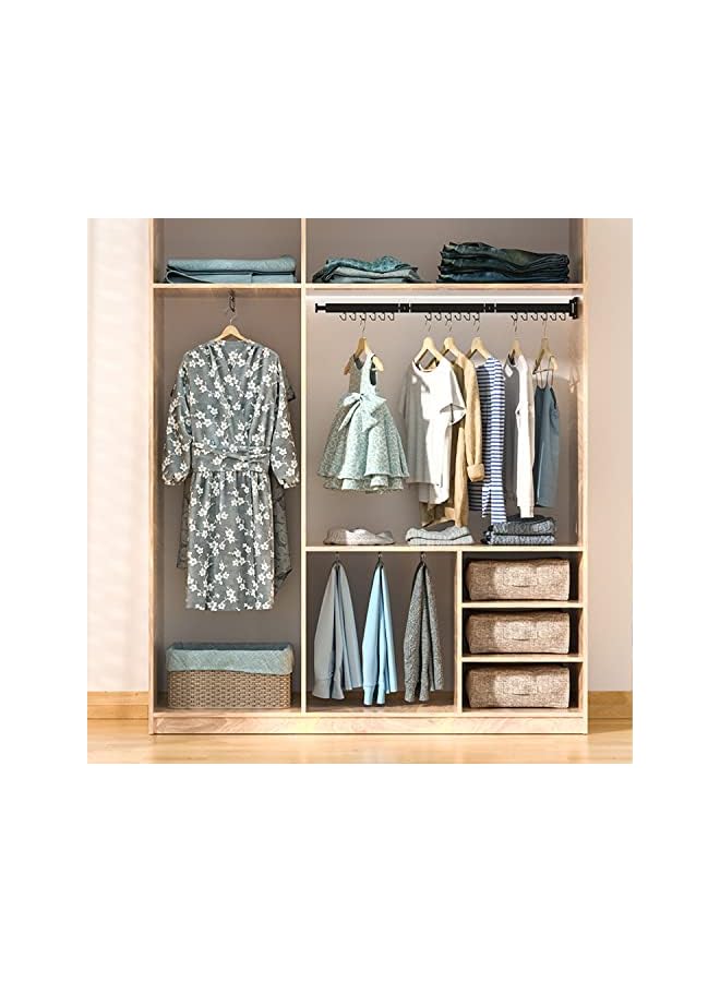Mounted Retractable Clothes Drying Rack Foldable Clothes Hangers Stainless Steel Collapsible Laundry Clothes Hanger Rack Three Pole Retractable For Balcony Bathroom Patio Bedroom